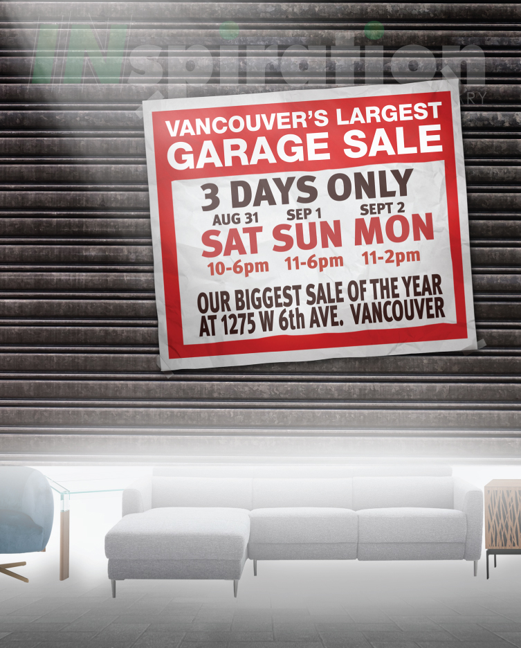 furniture garage sale